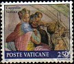 Vatican City State - 1991 - Art - 250 L - Multicolor - Vatican, Sistine Chapel - Scott 939 - Painting the Sistine Chapel Jacob - 0